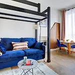 Bnbnook - Charming Studio Steps From Pompidou