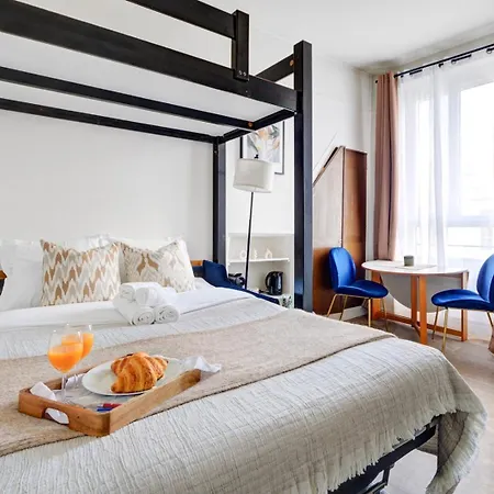 Apartment Bnbnook - Charming Steps From Pompidou Paris